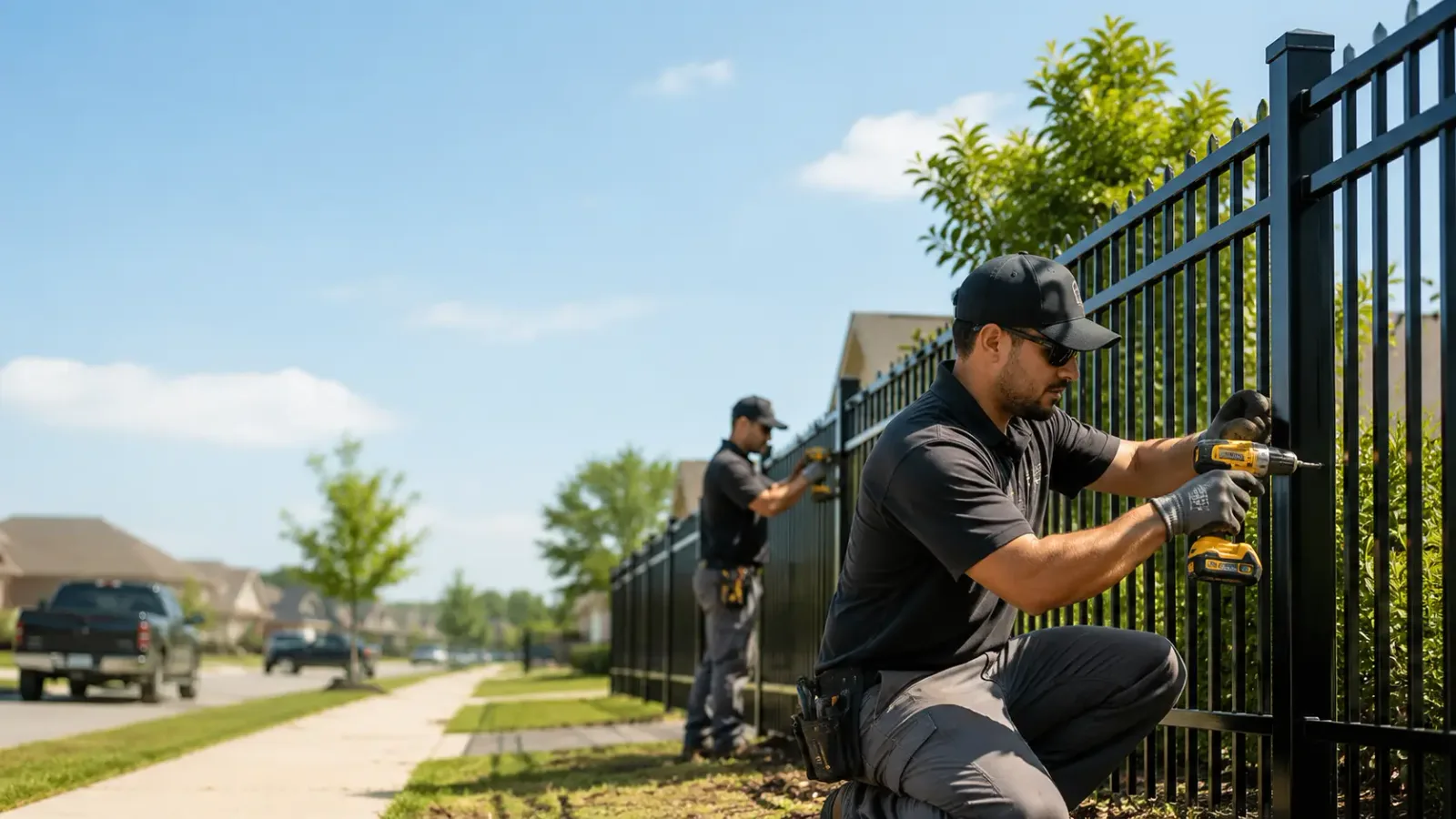 Metal Fence Installation in Hillsboro, WI